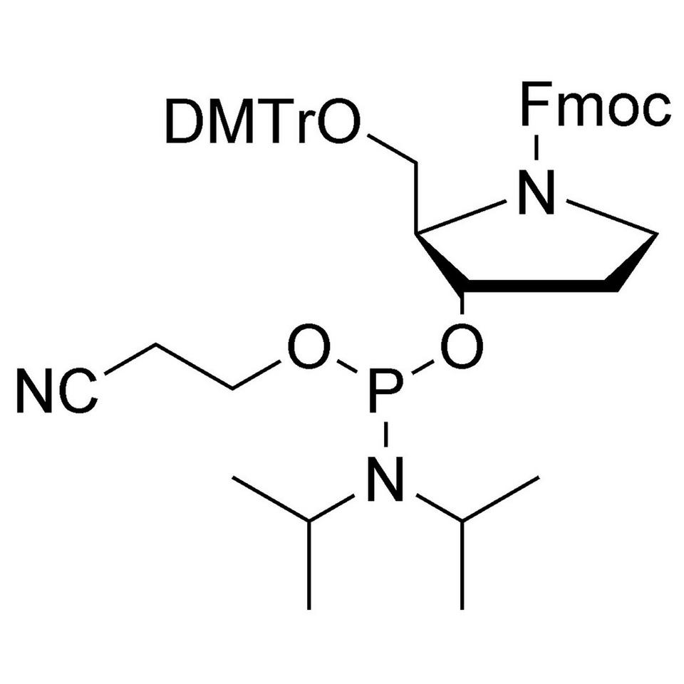 Fmoc Pyrrolidine CE-Phosphoramidite, BULK (g), Glass Screw-Top